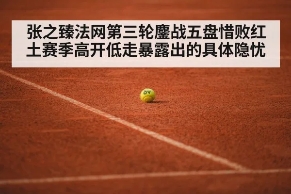 张之臻法网第三轮鏖战五盘惜败红土赛季高开低走暴露出的具体隐忧